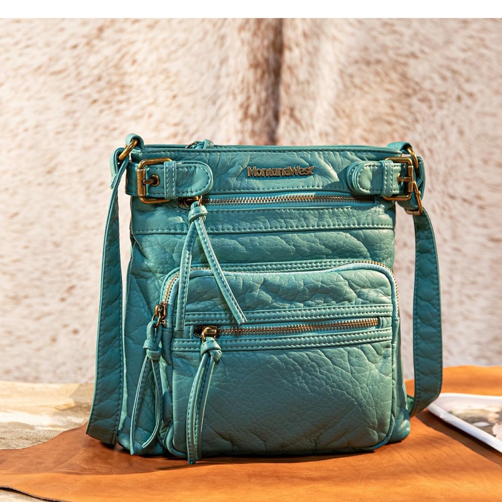 Montana West Aqua Crossbody Bag - Picture 3 of 6